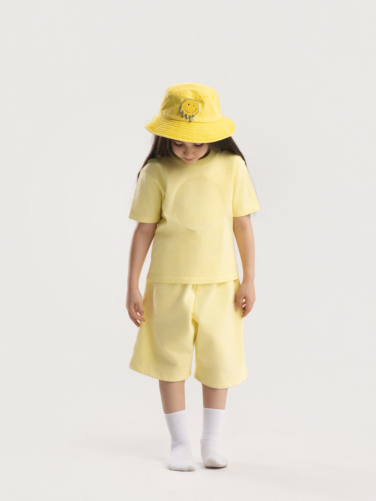 Light Yellow Organic Cotton Kids Tee - Customizable