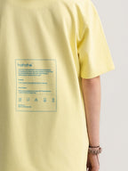 Light Yellow Organic Cotton Kids Tee - Customizable