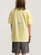 Light Yellow Organic Cotton Kids Tee - Essential