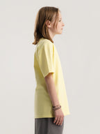 Light Yellow Organic Cotton Kids Tee - Essential