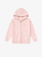 Dirty Pink Organic Cotton Kids Zip-Up Jacket - Essential