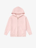 Dirty Pink Organic Cotton Kids Zip-Up Jacket - Customizable