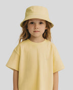 Light Yellow Organic Cotton Bucket Hat