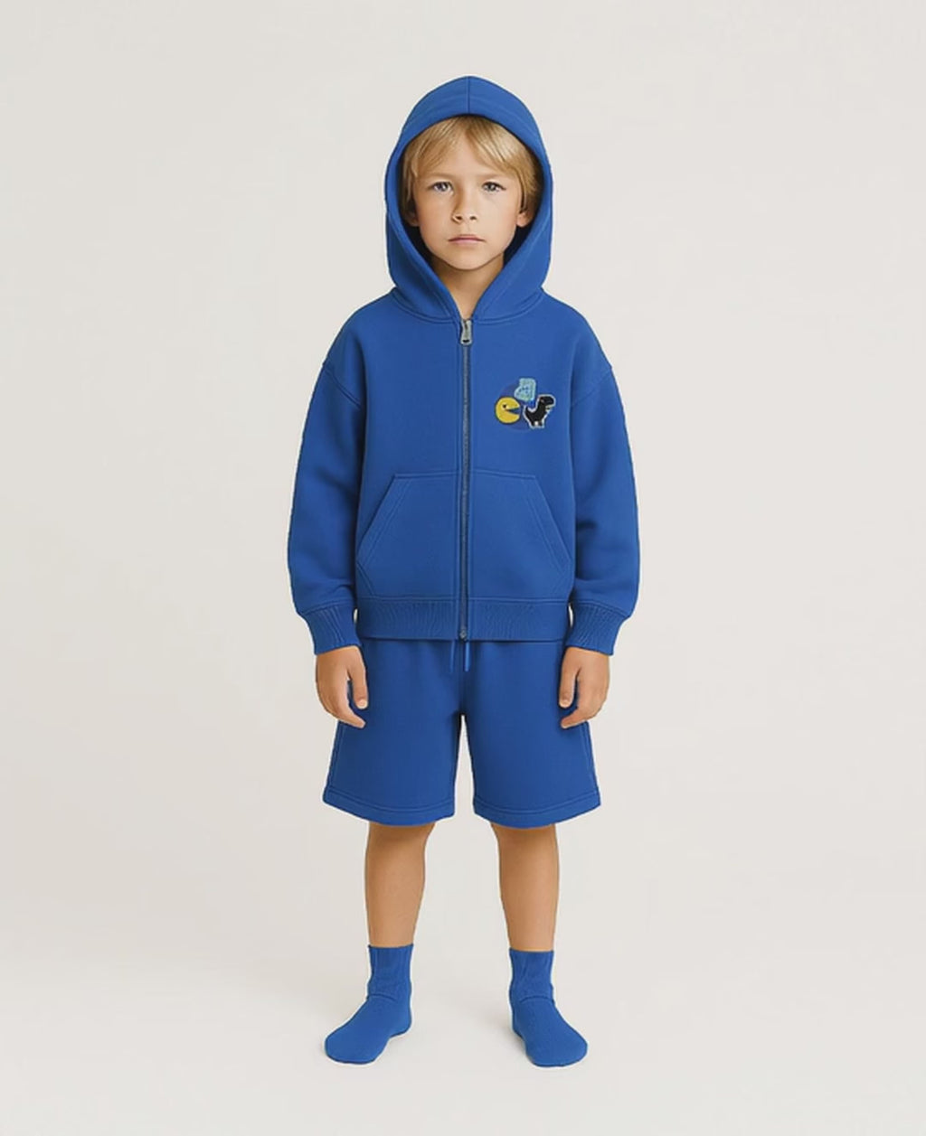 ZipUp Hoodie with Velcro