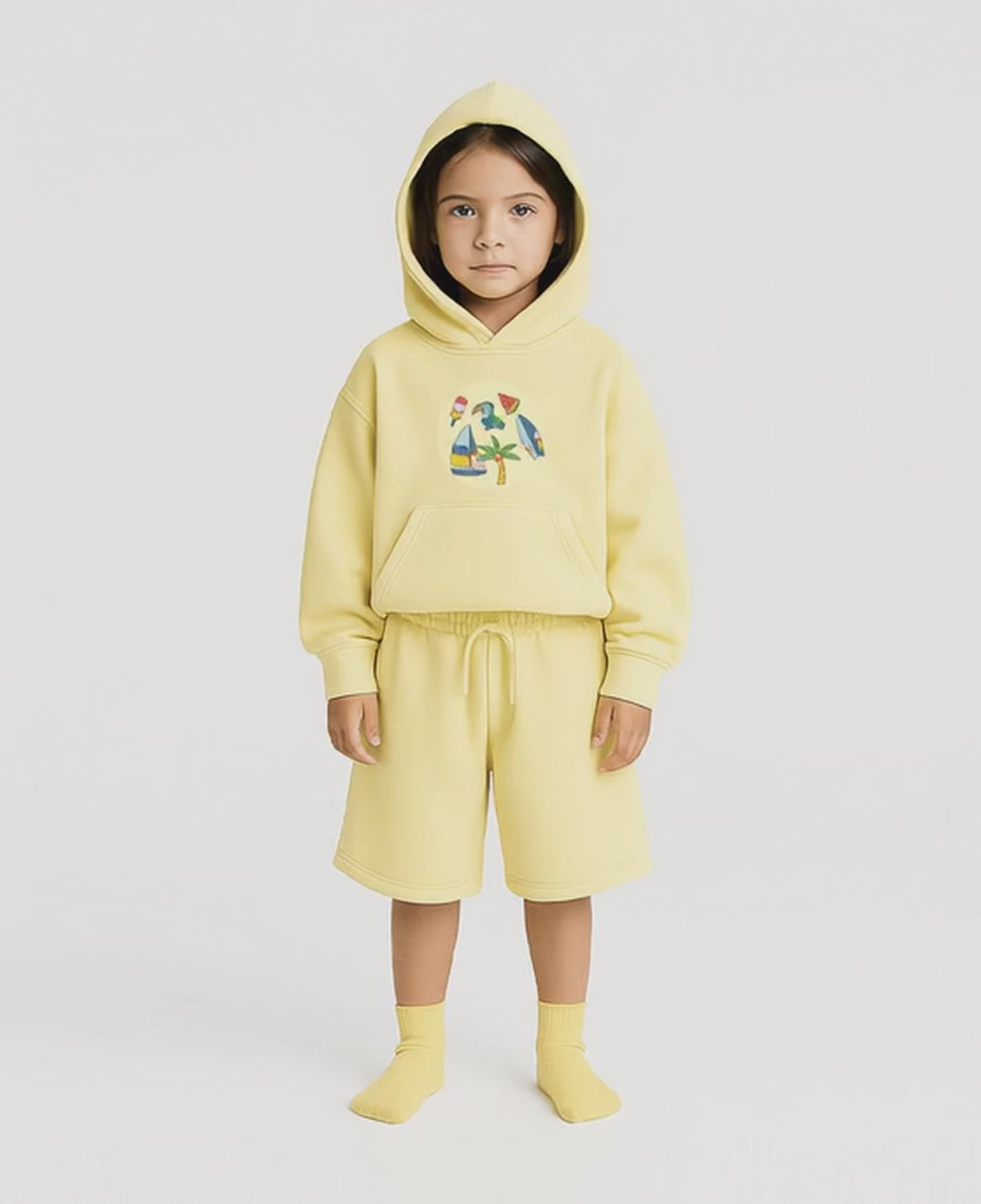 Hoodie – with Patches