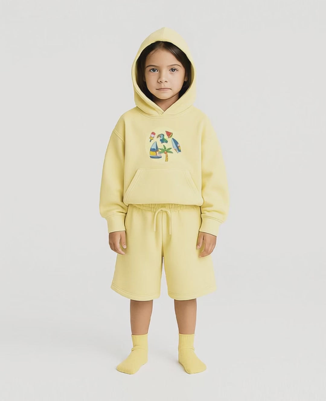 Hoodie – with Patches